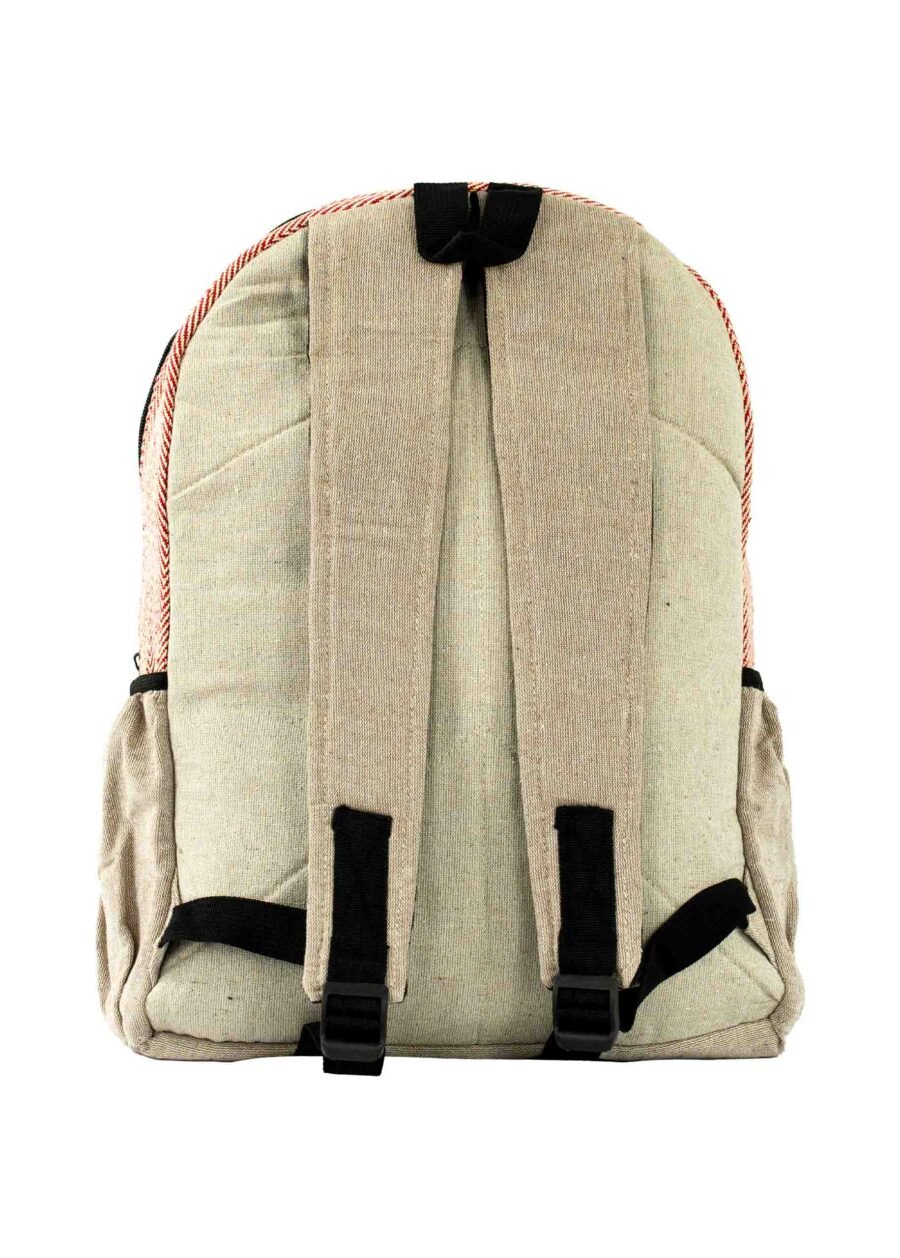 SOSB1006L-WHITE(2) Mochila Nepal franja celeste